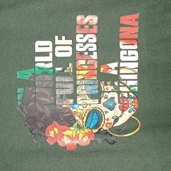 Gildan T-Shirt Mexicana 💚 - Picture 1 of 3